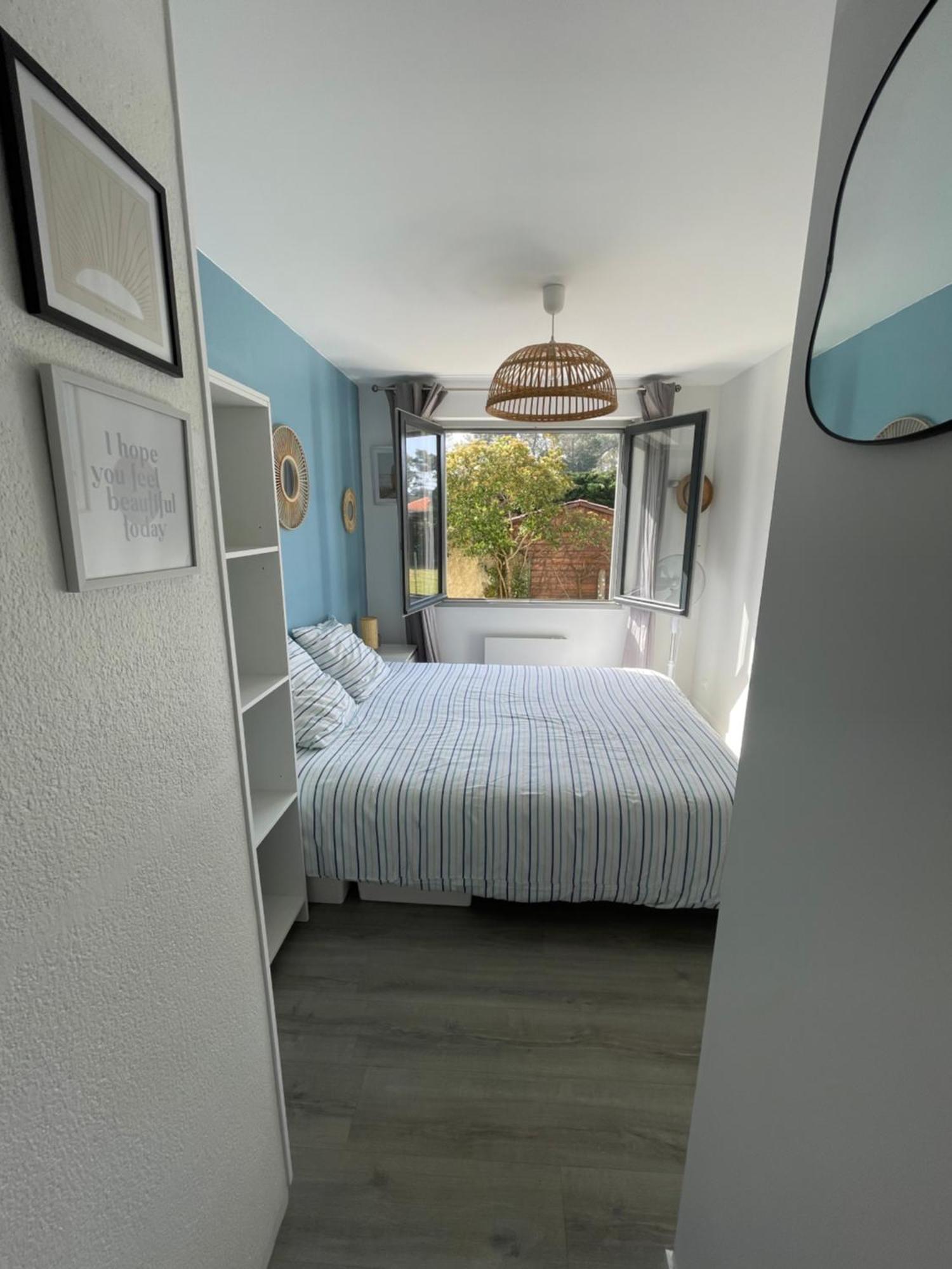 Appartement Avec Chambre, Terrasse Et Jardinet Proche Plage, Foret Pins, Piste Cyclable, Lac Mimizan Exterior photo